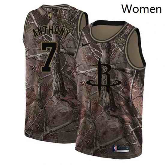Womens Nike Houston Rockets 7 Carmelo Anthony Swingman Camo Realtree Collection NBA Jersey